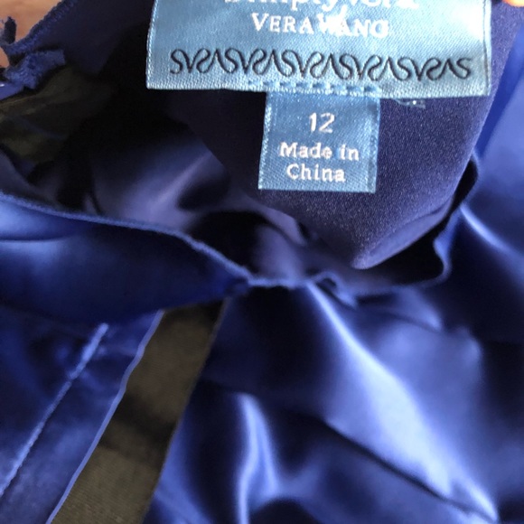 Vera Wang Satin Dress - Picture 6 of 7